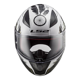LS2 FF353 Rapid Boho Helmet - White / Black / Purple