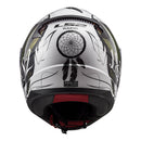 LS2 FF353 Rapid Boho Helmet - White / Black / Purple