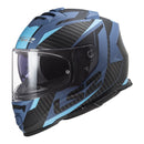 LS2 FF800 Storm II Racer Helmets - Matte Blue 06
