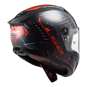 LS2 FF805 Thunder Carbon Sputnik - Metal Red 06
