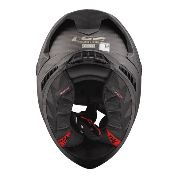 LS2 FF805 Thunder GP Pro (FIM) Helmet - Matte Black 06