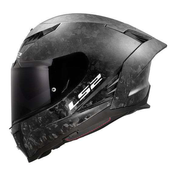 LS2 FF807 Dragon Forged Helmet - Gloss Carbon 06