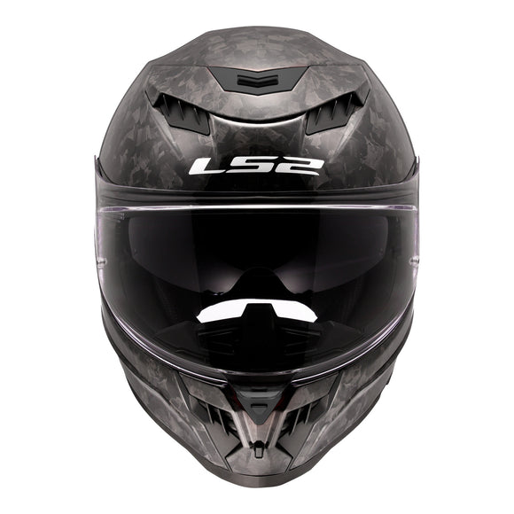 LS2 FF807 Dragon Forged Helmet - Gloss Carbon 06