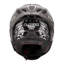 LS2 FF807 Dragon Carbon Enthum Helmet - Black / Silver 06