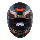 LS2 FF808 Stream II Road Helmet - Matte Black / Blue 06