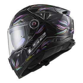 LS2 FF811 Vector II Tropical Helmet - Black / White 06