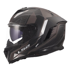 LS2 FF818 Storm III Sporty Helmet - Black / Grey