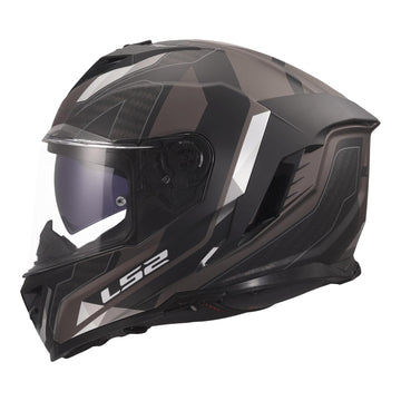 LS2 FF818 Storm III Sporty Helmet - Black / Grey