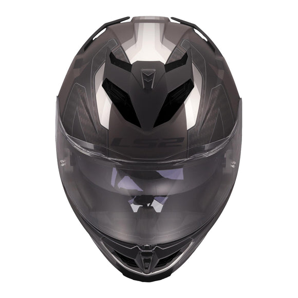 LS2 FF818 Storm III Sporty Helmet - Black / Grey
