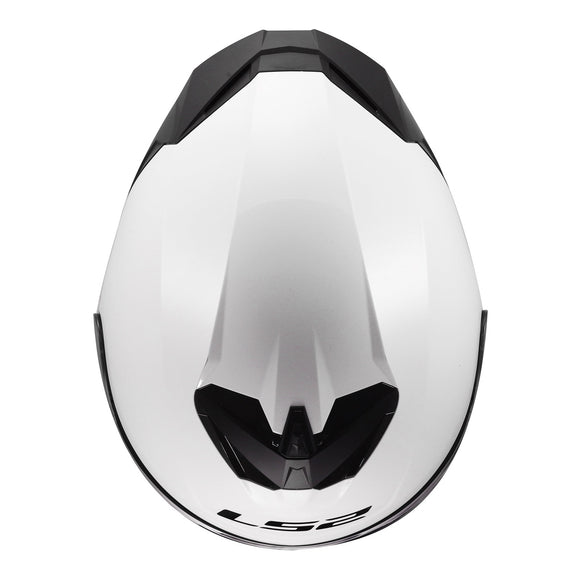 LS2 FF820 Rapid III Solid Helmet - Gloss White