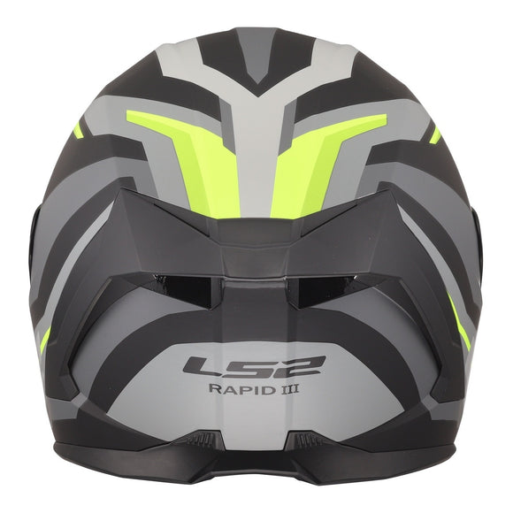 LS2 FF820 Rapid III Hyper Helmet - Black / Hi-Vis Yellow