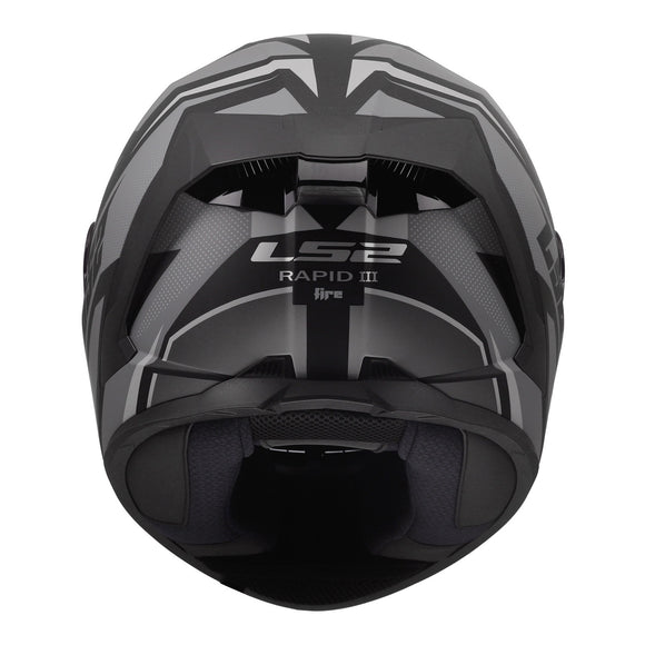 LS2 FF820 Rapid III Xtrem Helmet - Black / Grey