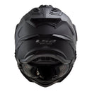 LS2 MX701 Explorer Solid  Helmet HPFC 06 - Matte Black