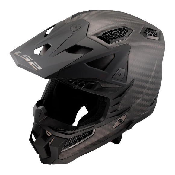 LS2 MX703 X-Force Carbon (FIM 02) - Matte Carbon