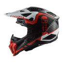 LS2 MX703 X-Force Carbon Helmet - Victory Red / White
