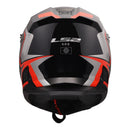 LS2 MX706 COZ Frontier II Helmet - Red / Black / Titanium
