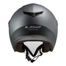 LS2 OF573 Twister II Single Mono Helmet - Matte Titanium