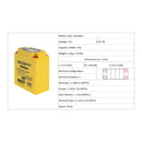 Motobatt Battery Quadflex AGM - MB5U