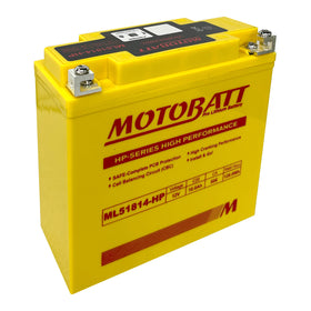 Motobatt Pro Lithium Battery ML51814-HP *4