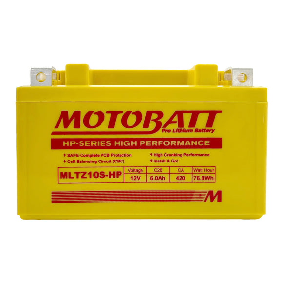 Motobatt Pro Lithium Battery MLTZ10S-HP *8