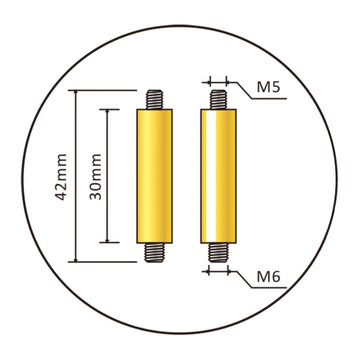 Motobatt Charge Adapter - Pair (Do Not Use for Testing)