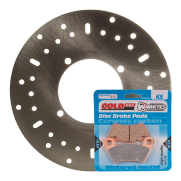 Brake Disc & Pad Front Kit - Polaris Ranger 570 Mid Size '14-'17