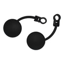 Whites Mirror Pair Universal Folding Enduro 7/8 Black