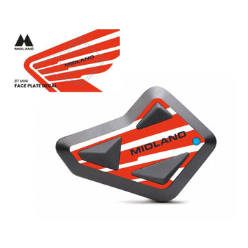 Midland Intercom Cover Crimson Ride - BT Mini
