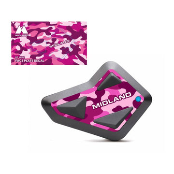 Midland Intercom Cover Pink Camo - BT Mini
