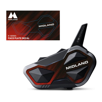 Midland Intercom Cover Red Neon - R Series