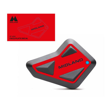 Midland Intercom Cover Scarlet Rush - BT Mini