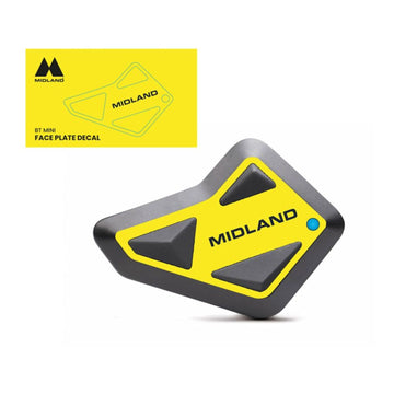 Midland Intercom Cover Yellow Horizon - BT Mini