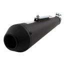 Whites Muffler Shorty Megaphone Reverse Cone - Black
