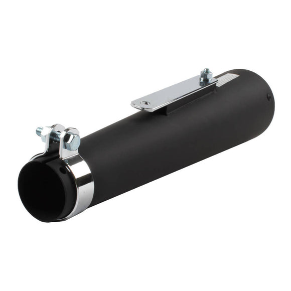 Whites Muffler Shorty Megaphone Reverse Cone - Black