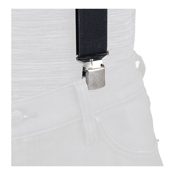 Oxford Riggers Braces Slim Black