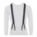 Oxford Riggers Braces Chic Black