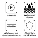 Oxford Darkturner - Sequential Fork-Mounted Indicators