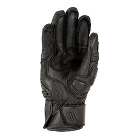 Oxford Cypher 1.0 Leather Men's Glove (Short) - Stealth Black