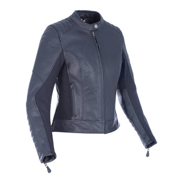 Oxford Ladies Beckley Leather Jacket - Black
