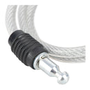 Oxford Bumper Cable Lock 6mm X 600mm - Clear