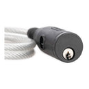 Oxford Bumper Cable Lock 6mm X 600mm - Clear