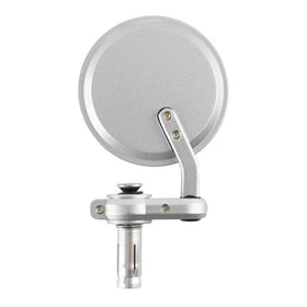 Oxford Bar End Mirrors - Silver (Pair)