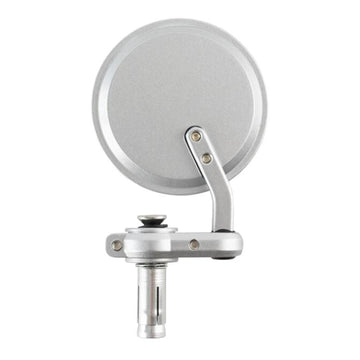 Oxford Bar End Mirrors - Silver (Pair)