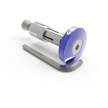 Oxford Handlebar Bar Ends 2 - Blu Anodised