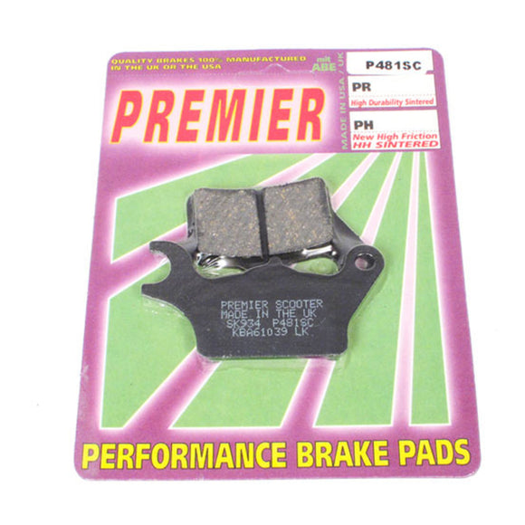Premier Brake Pads - P-SC Organic Scooter
