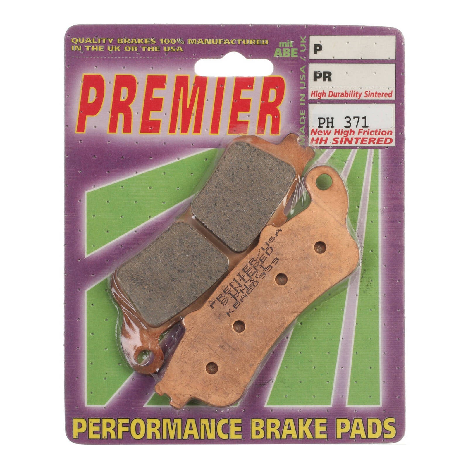 Premier Brake Pads - PH Street Sintered (GF327S3) | Coffs Motorsports