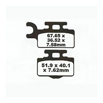 Premier Brake Pads - PR Off-Road Sintered (GF167K5)