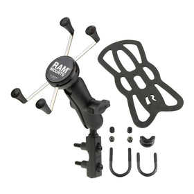 RAM X-Grip Large Phone Mount with Brake / Clutch Reservoir Base