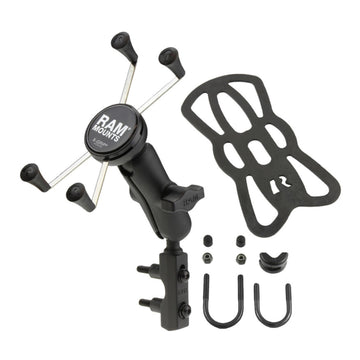 RAM X-Grip Large Phone Mount with Brake / Clutch Reservoir Base