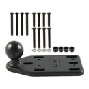 RAM Offset Reservoir Cover Ball Base